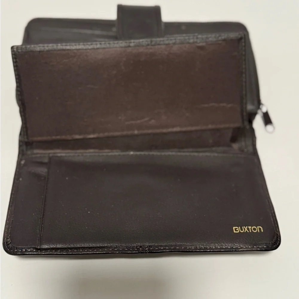 Vintage BUXTON Brown Leather